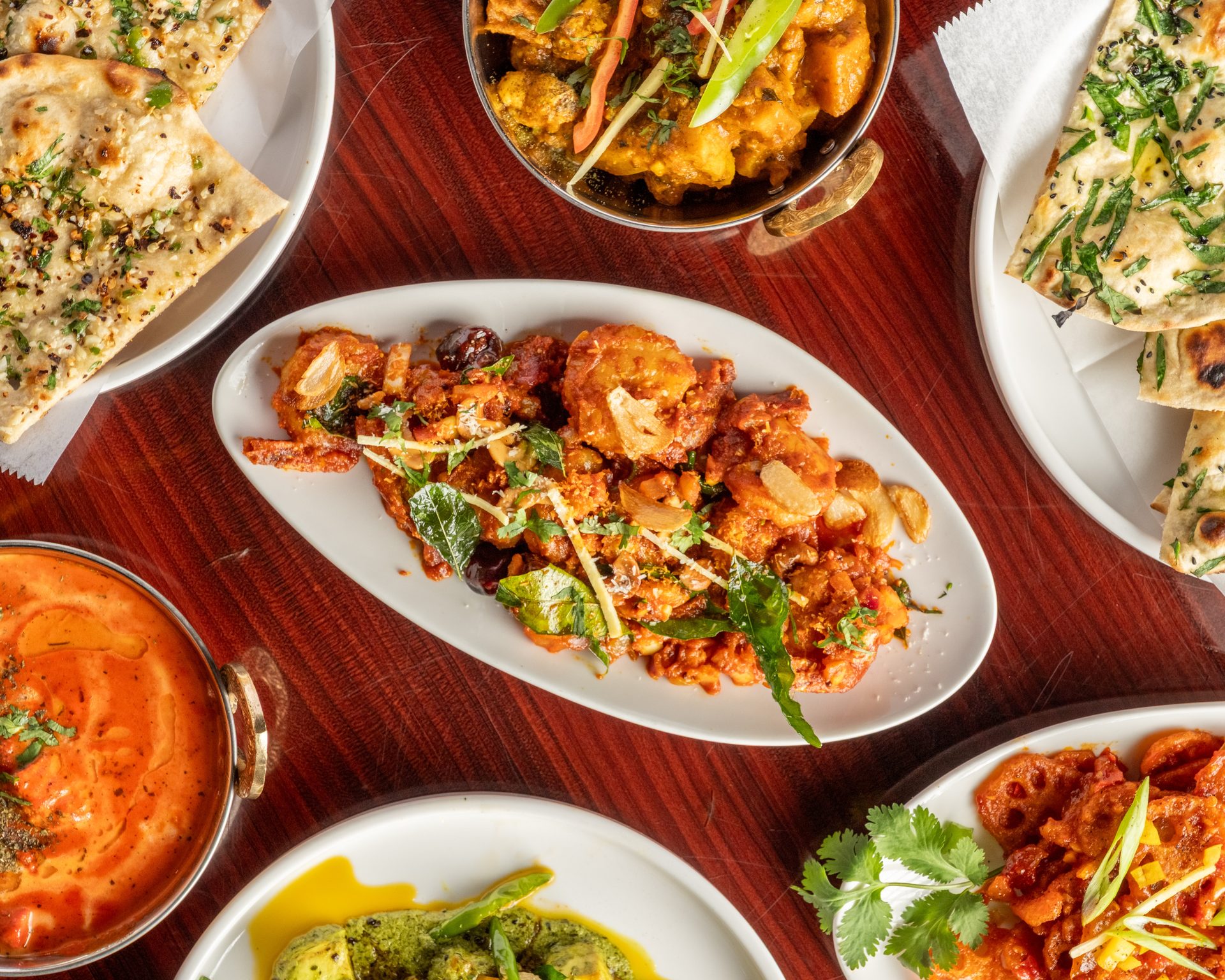 A menu that covers the subcontinent